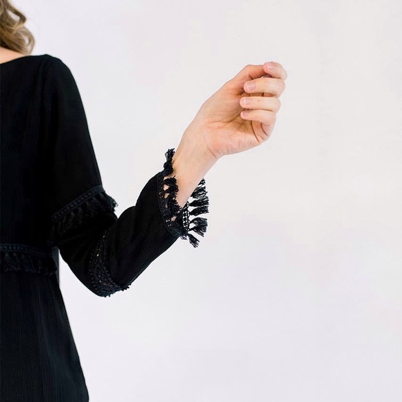 Black Clara Dress - Picture 3 of 6